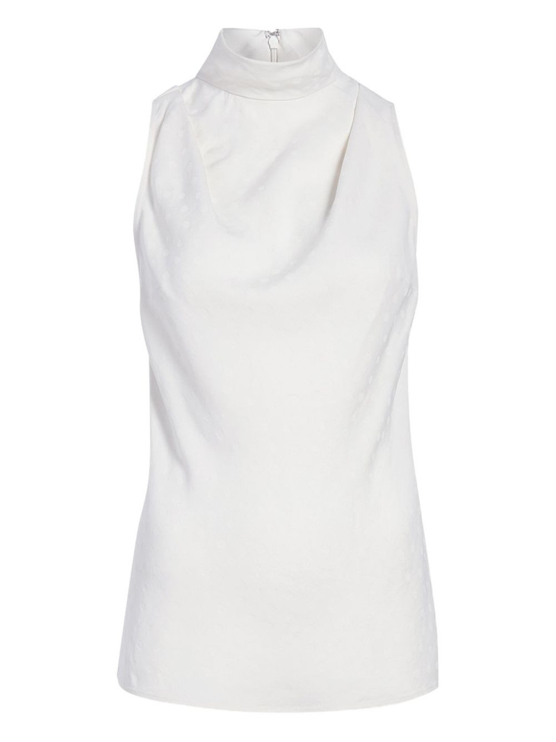 Taryn jacquard twisted top 1