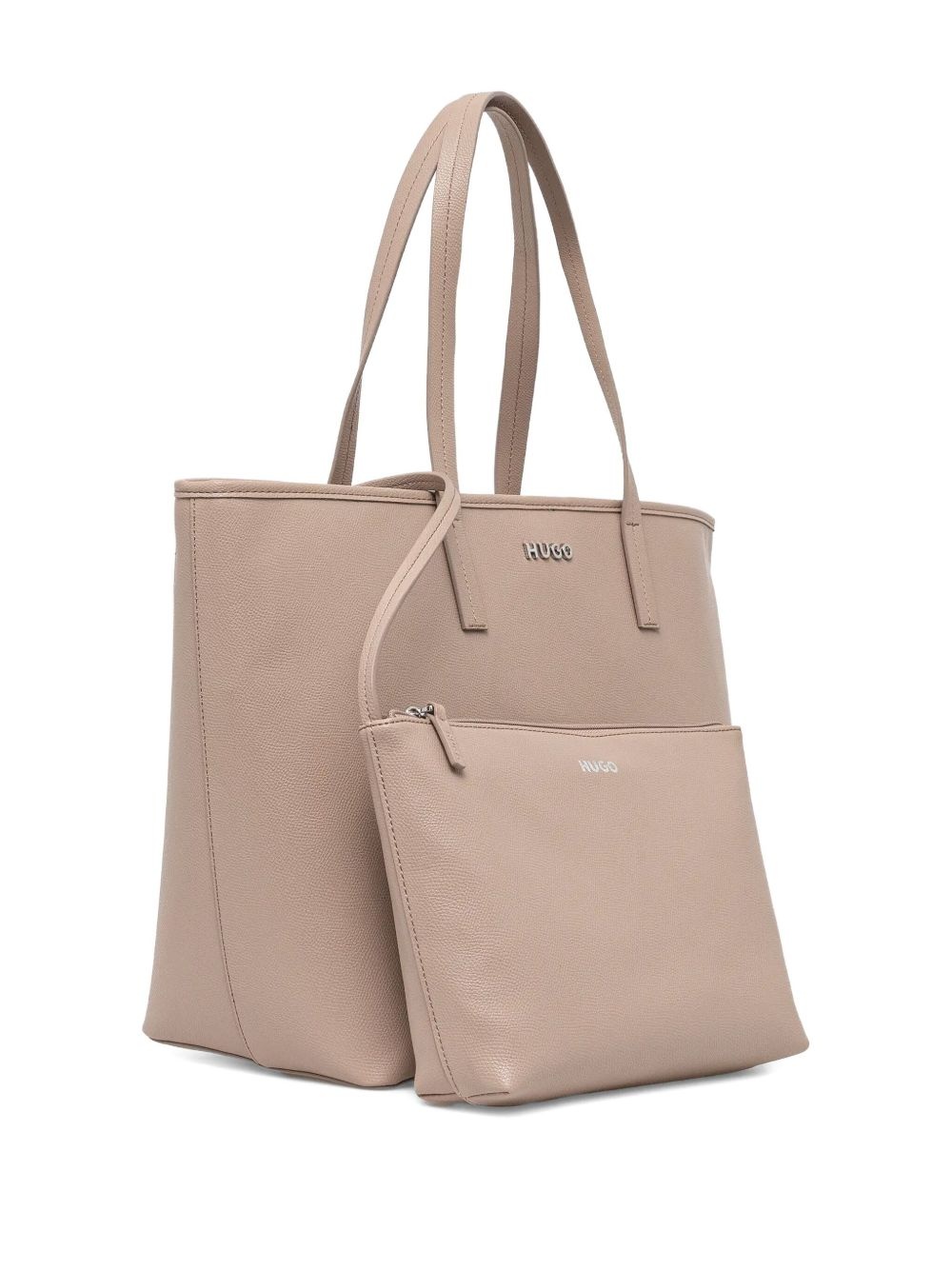 logo-lettering tote bag - 2