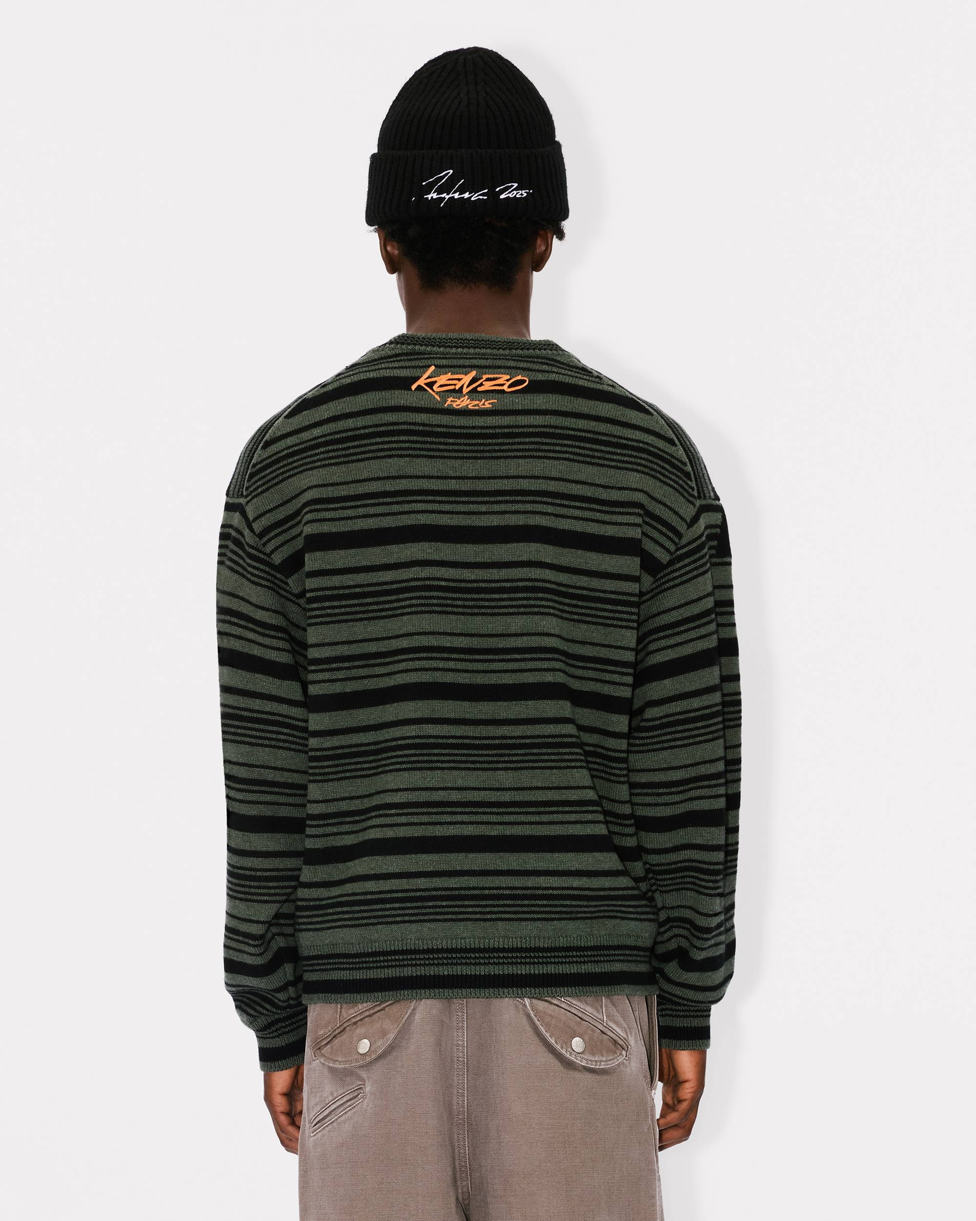 'Kenzo x Futura 2000' jumper in wool and cotton - 4