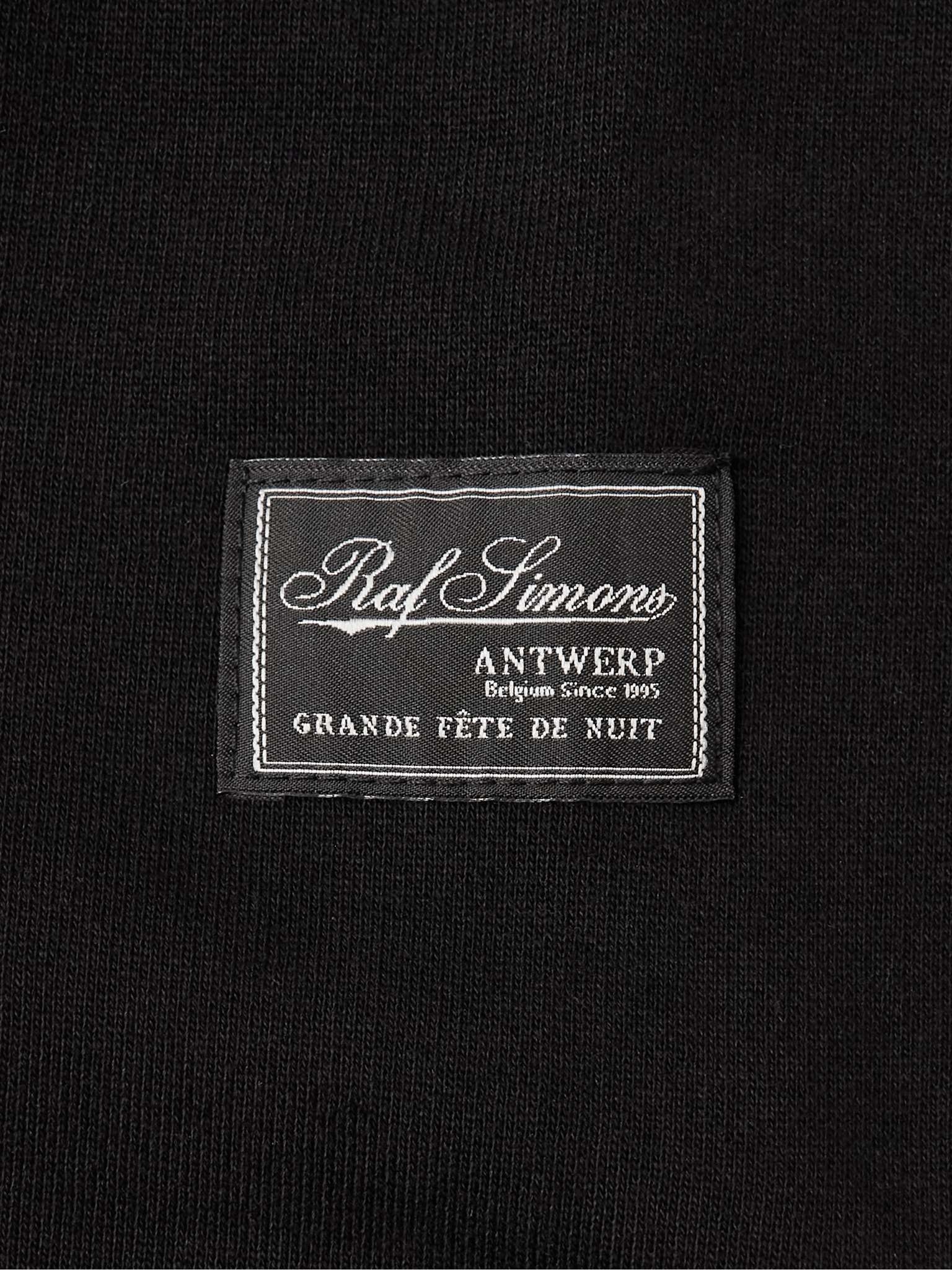 Tie-Detailed Cotton-Jersey Hoodie - 3