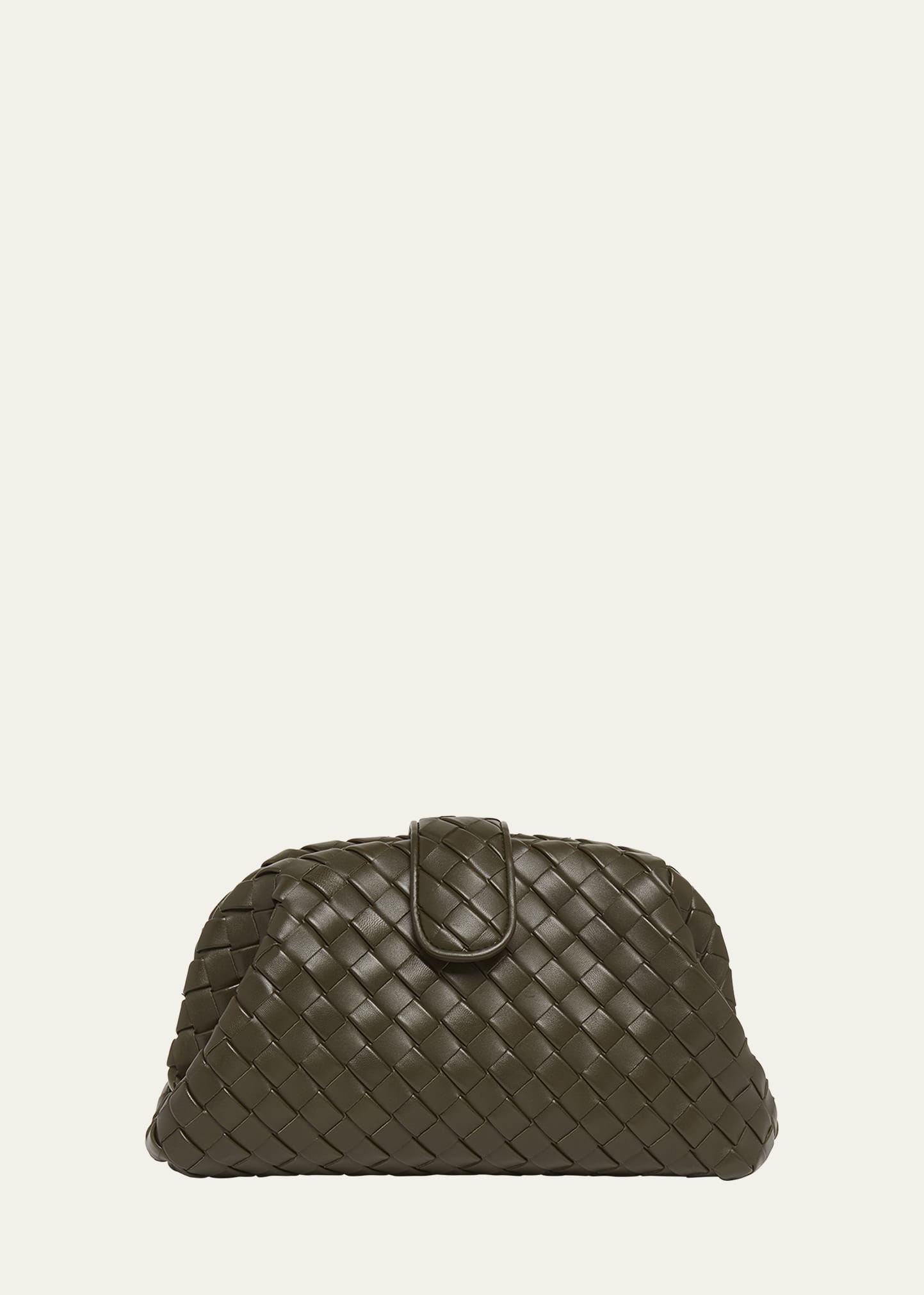 BOTTEGA VENETA/送料関税込み TEEN clutch bag BOTTEGA VENETA Teen Pouch small gathered intrecciato leather