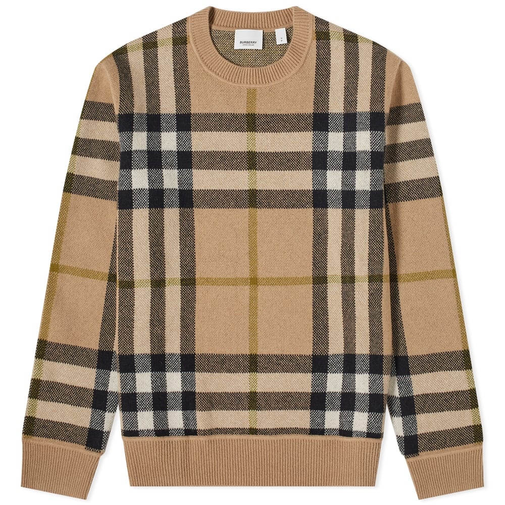 Burberry Nixon Large Check Cashmere Knit - 1