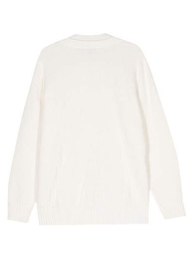 FENG CHEN WANG open-knit cotton jumper outlook