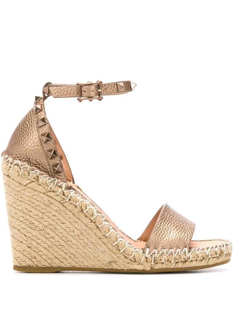 Rockstud wedge espadrilles - 1