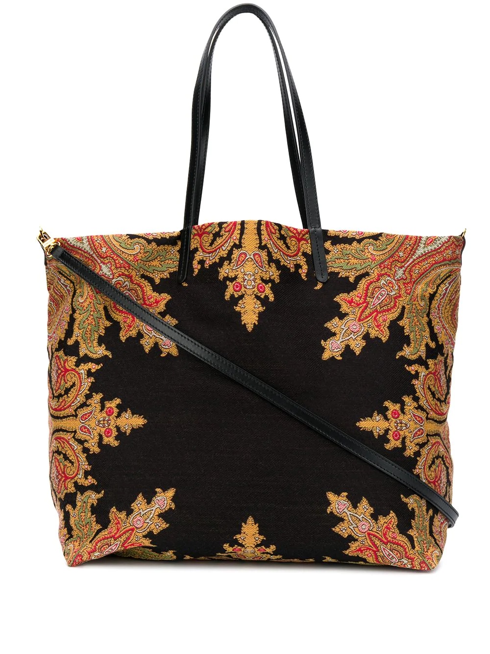 paisley-print tote - 1