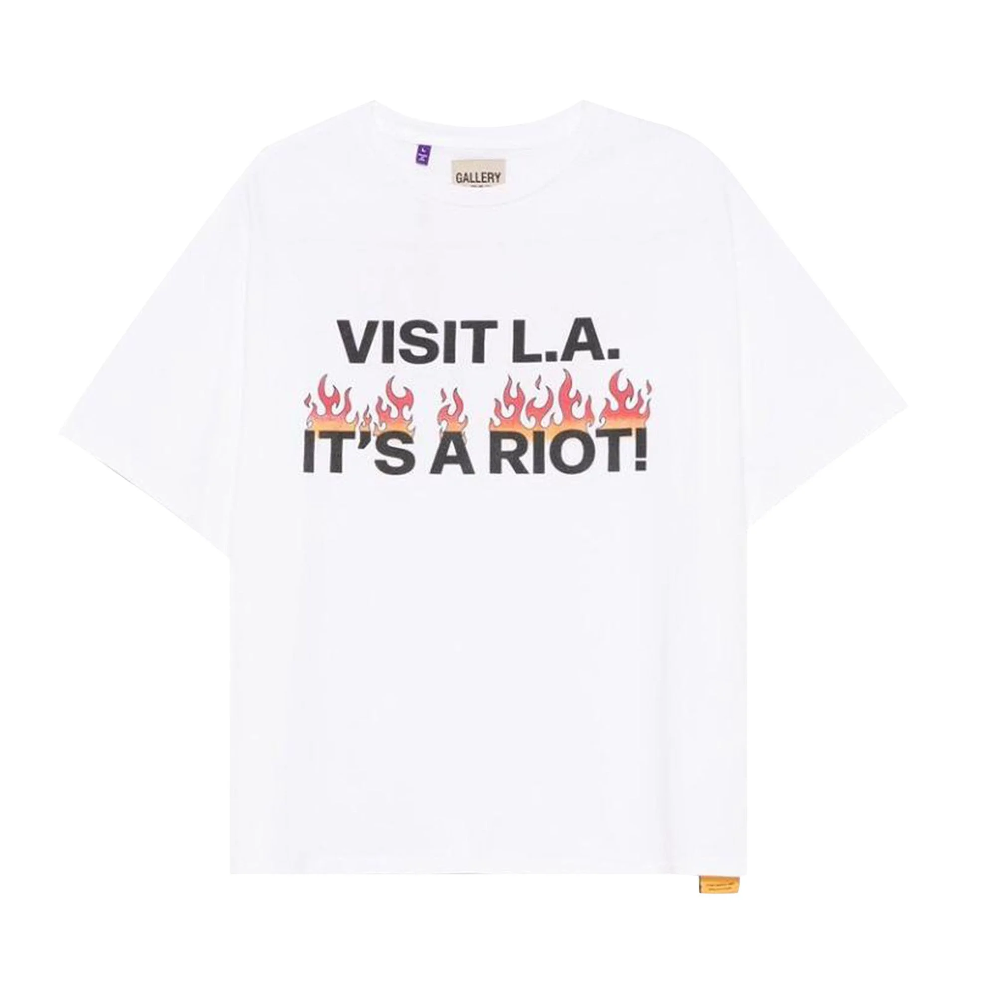 Gallery Dept. LA Riot Tee 'White' - 1