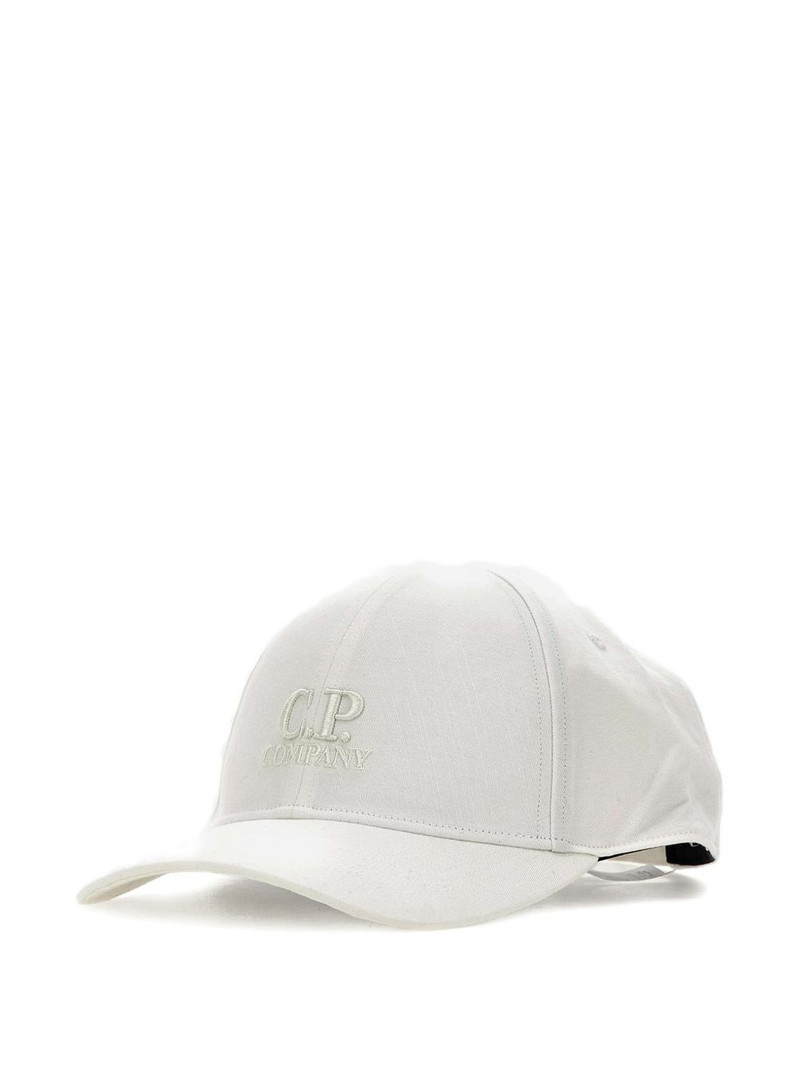 logo-embroidered cotton baseball cap 1