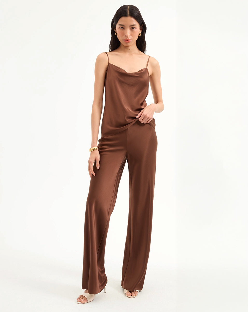 SOLA STRETCH-SILK TANK TOP - 7