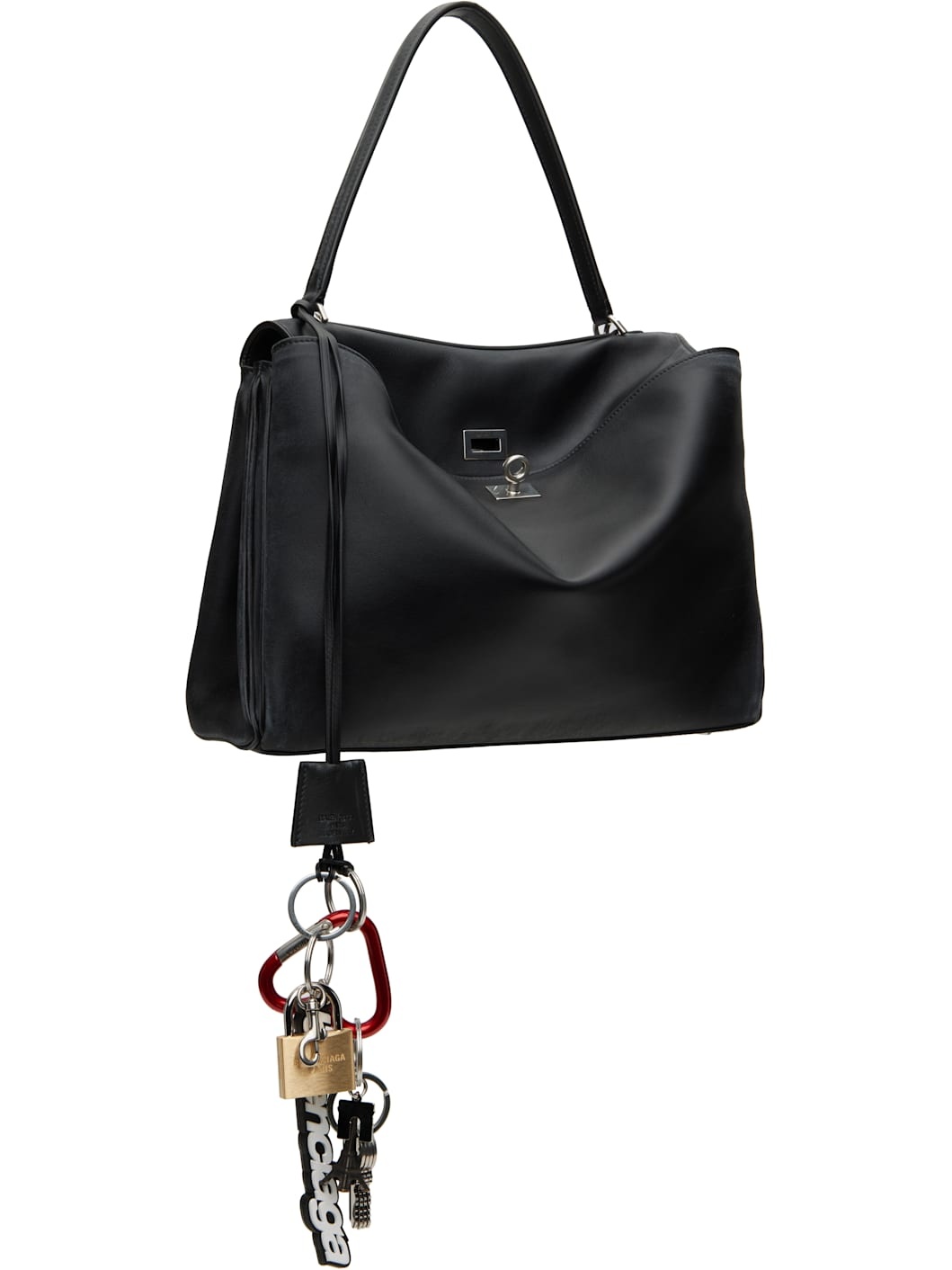 Black Rodeo Medium With One Charm Bag - 2