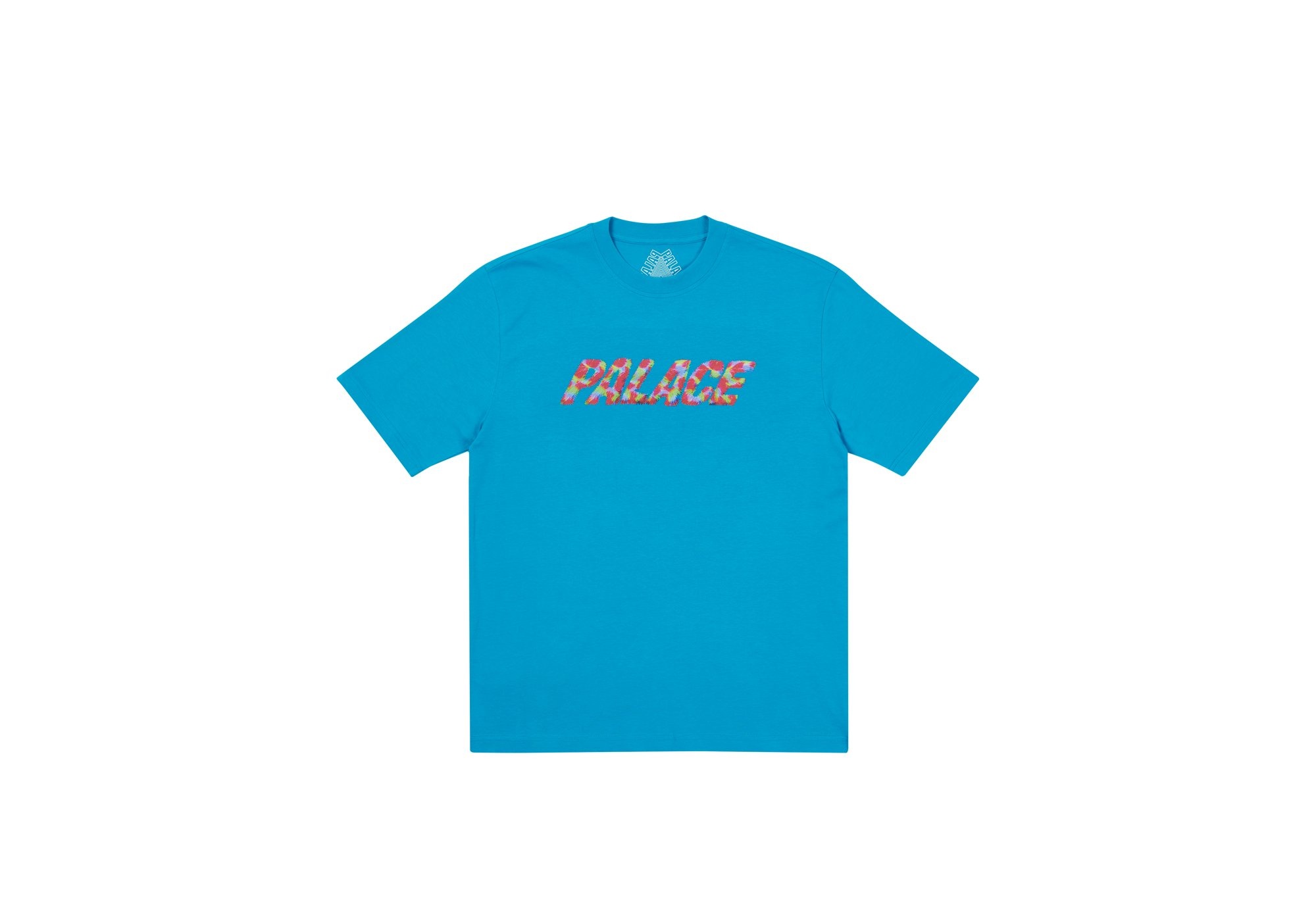 FLUFFLY T-SHIRT PETROL BLUE - 1