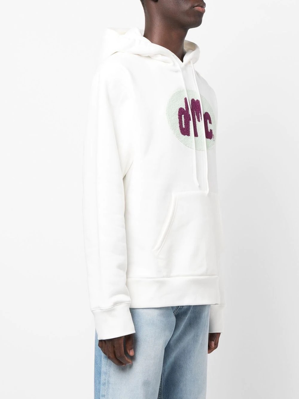 logo-print pullover hoodie - 3