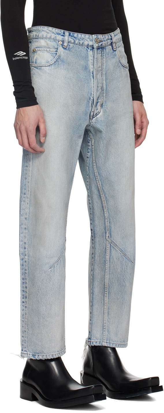Blue O Leg Jeans - 2