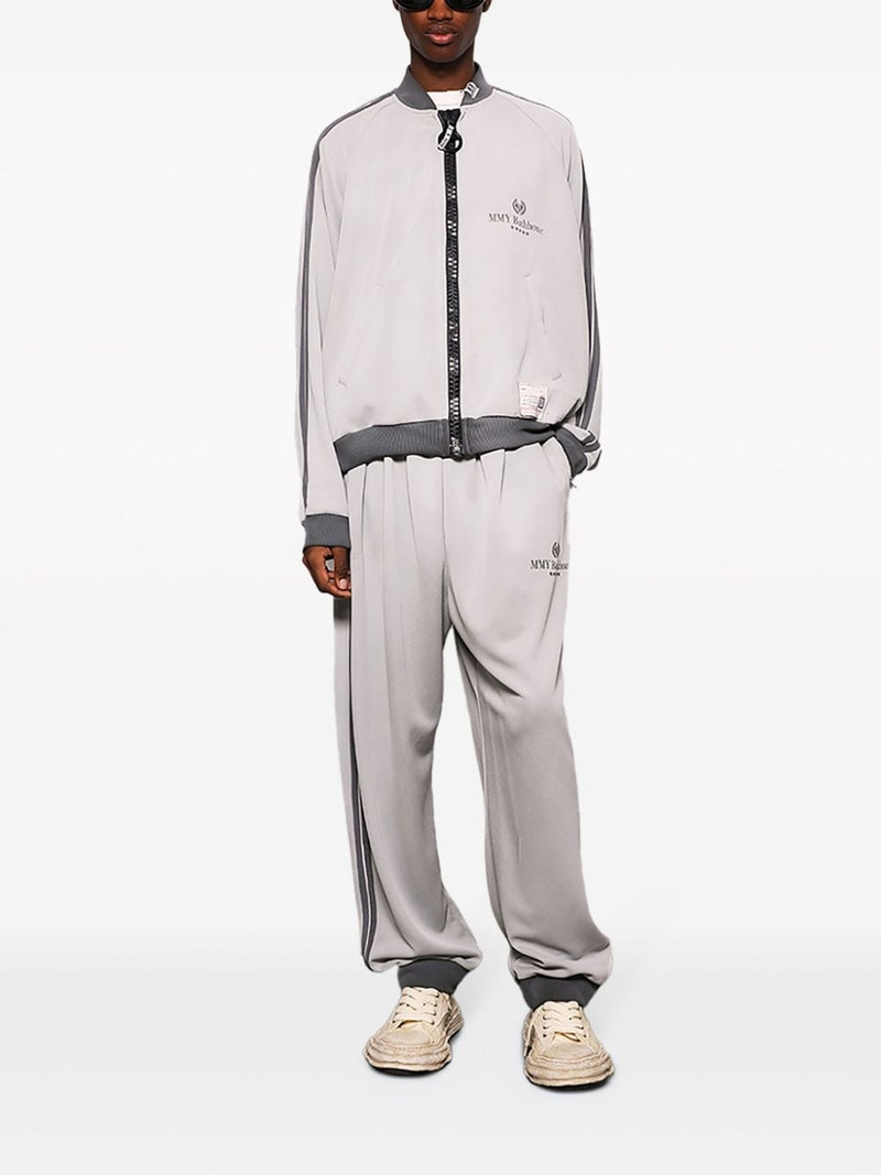 Maison MIHARAYASUHIRO Wide Back zip-up track jacket outlook