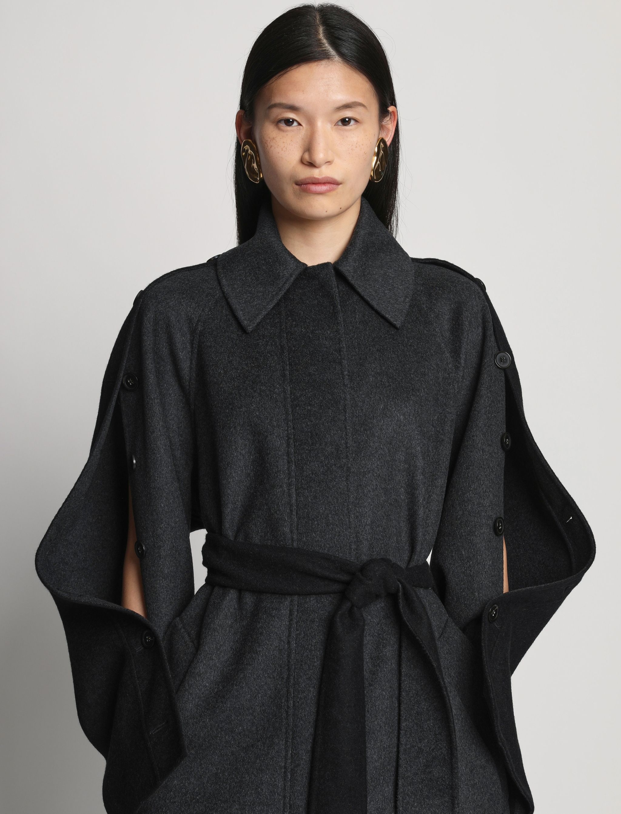 Eco Wool Double Face Coat - 5