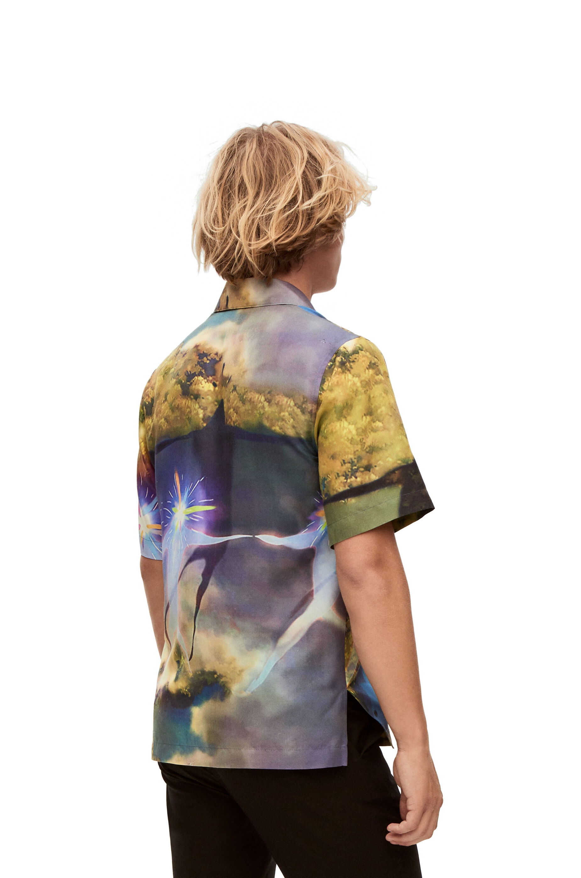 Magical Sky shirt in silk - 4