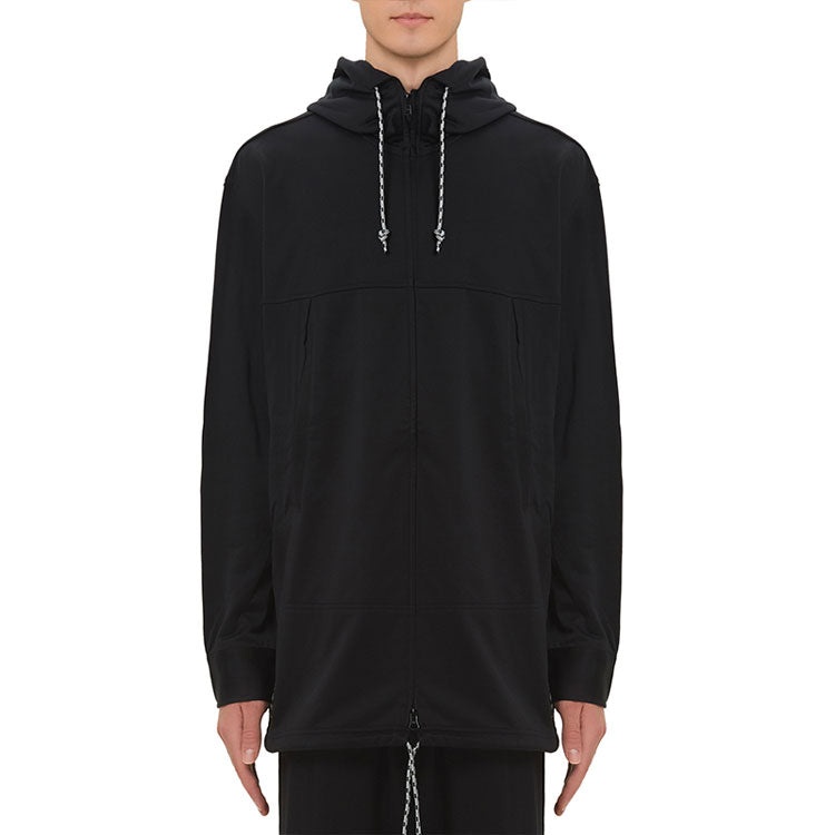 Men's Y-3 Hooded Track Jacket Black GK4806 - 3