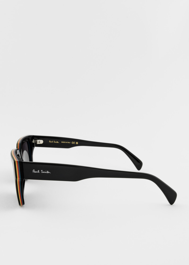 Black 'Kenton' Sunglasses 3