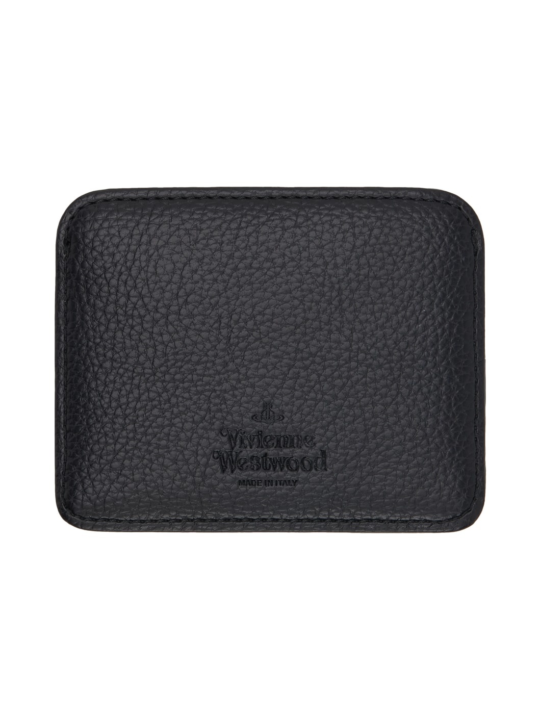 Black Half Moon Card Holder - 2