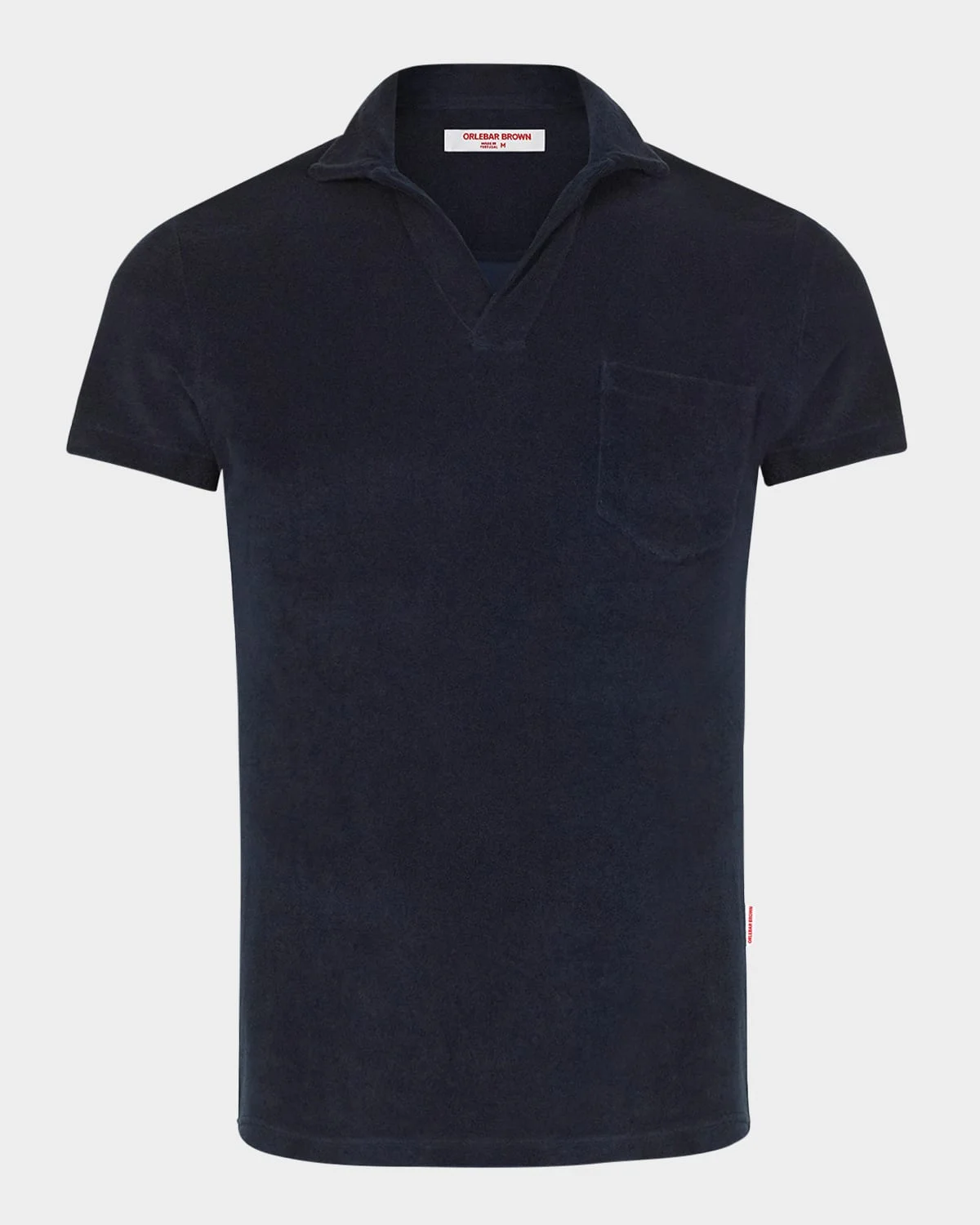 Men's Cotton Terry Polo Shirt - 1