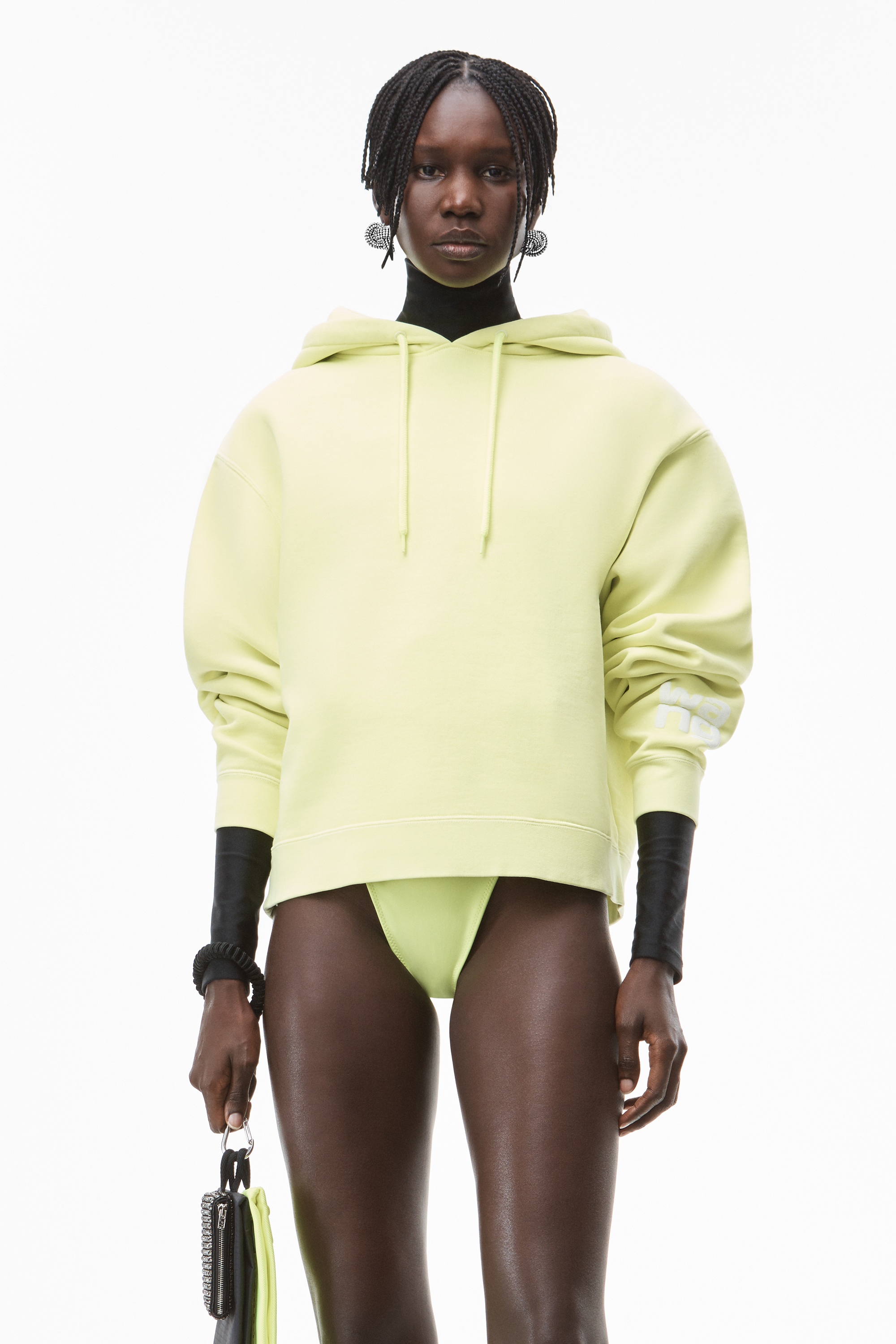 PUFF LOGO HOODIE IN STRUCTURED TERRY - 2