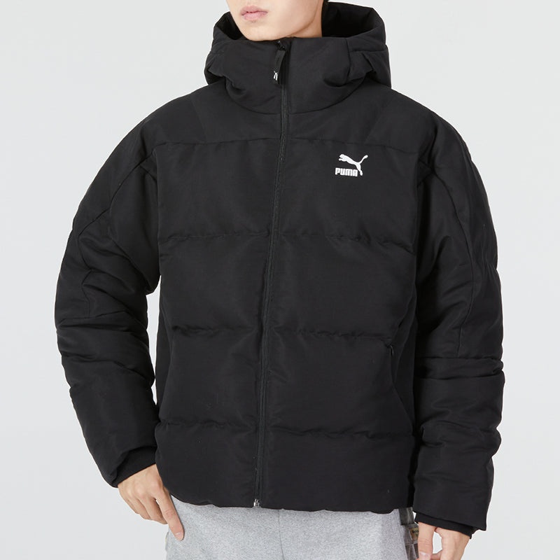 PUMA Classics Padded Down Jacket 'Black' 537685-01 - 3