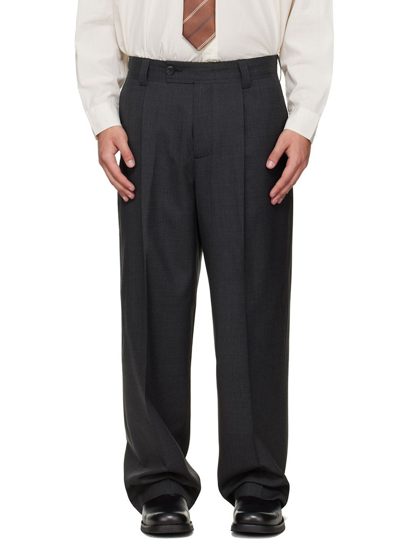 Gray Patch Trousers 1