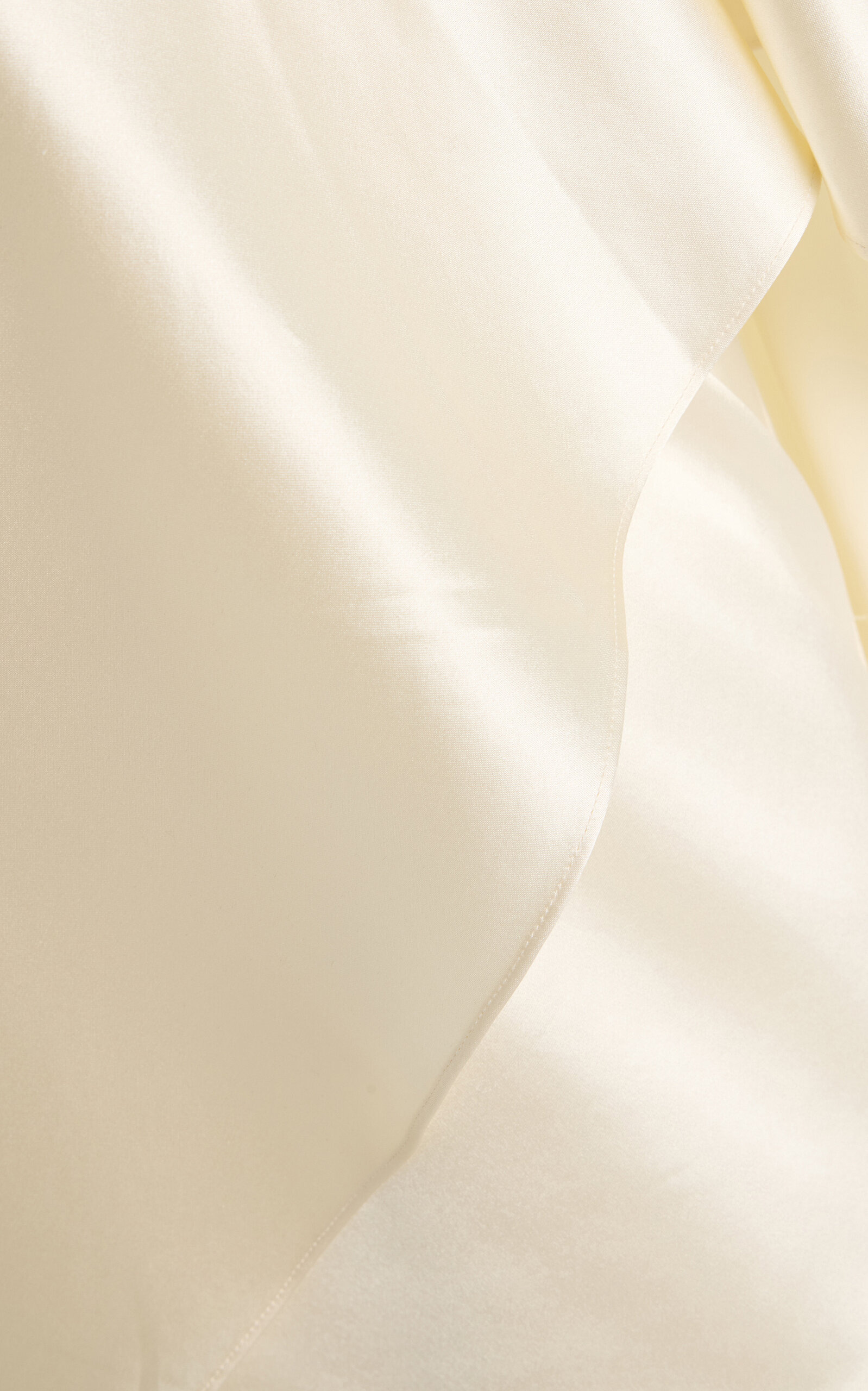 Exclusive Carmen Cape-Sleeve Silk Top ivory - 5