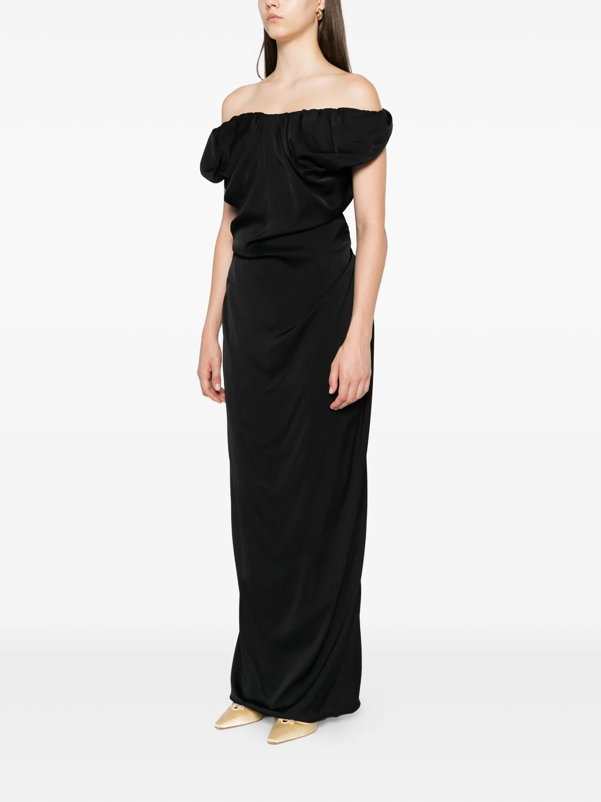 Vivienne Westwood  Ginnie Amber Off-shoulder Maxi Dress - 2