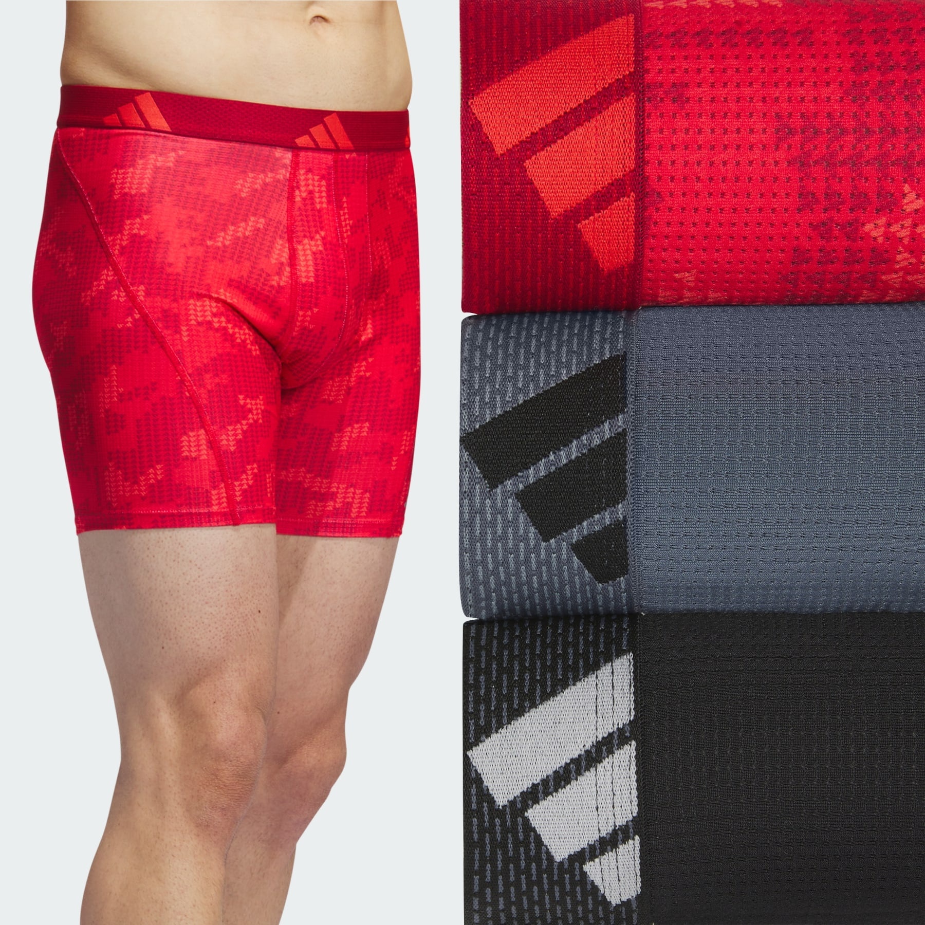 Performance Mesh Graphic Boxer Briefs 3-Pack - 5