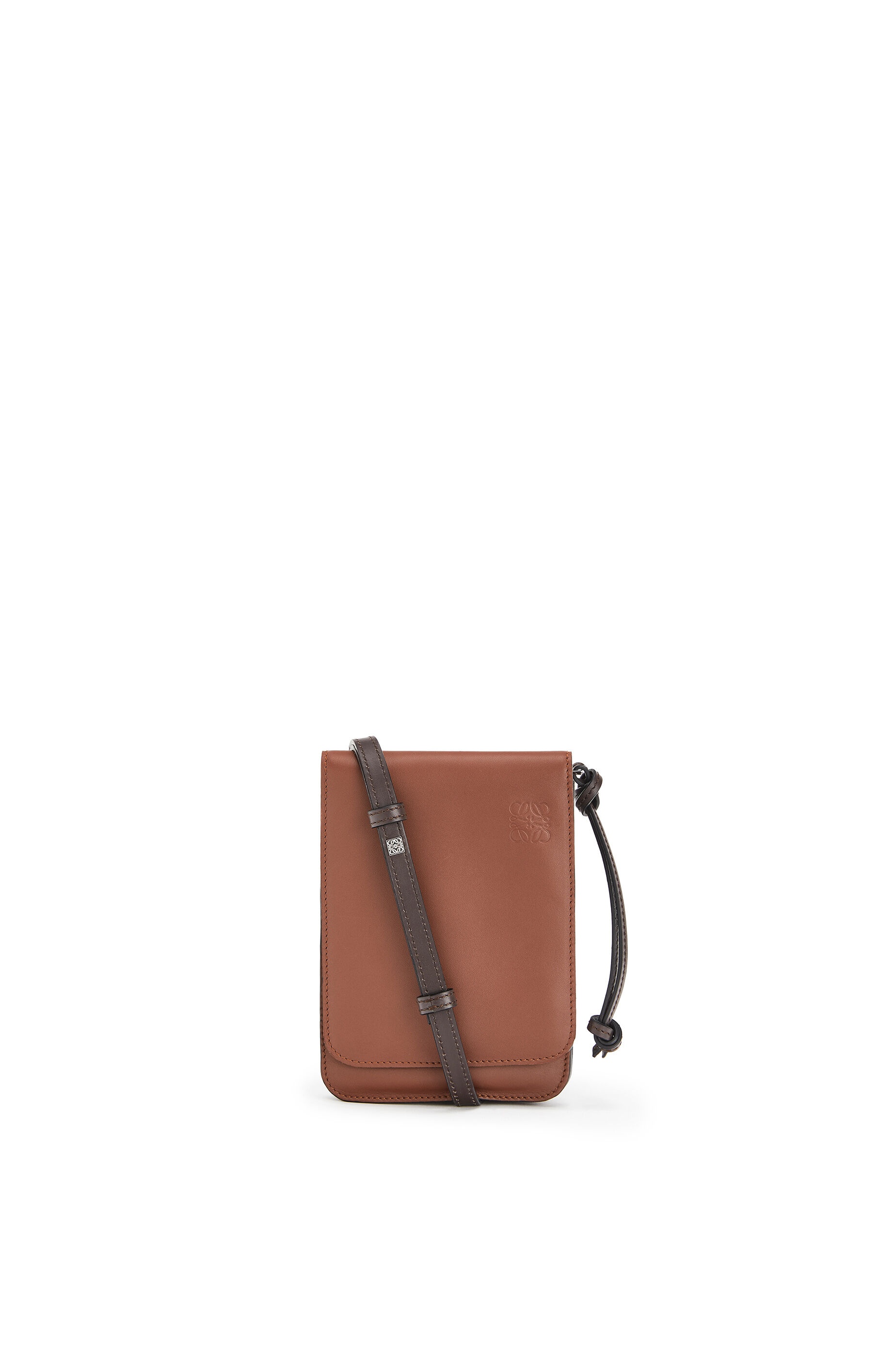 Flat Gusset Crossbody bag in smooth calfskin - 1