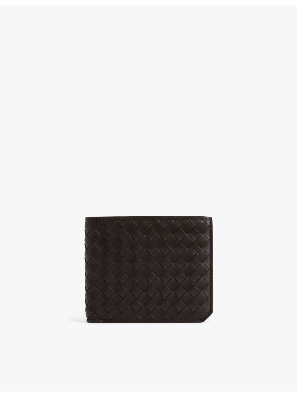 Bifold Intrecciato leather wallet - 1