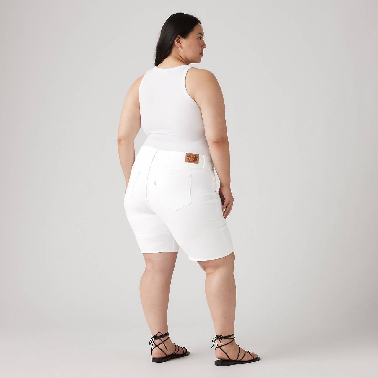 SHAPING BERMUDA WOMEN'S SHORTS (PLUS SIZE) - 4