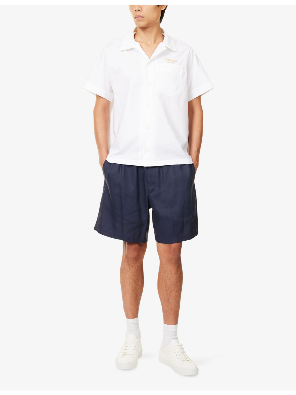 Moncler x Gilga Farm by Donald Glover Linen-Blend Shorts - 2