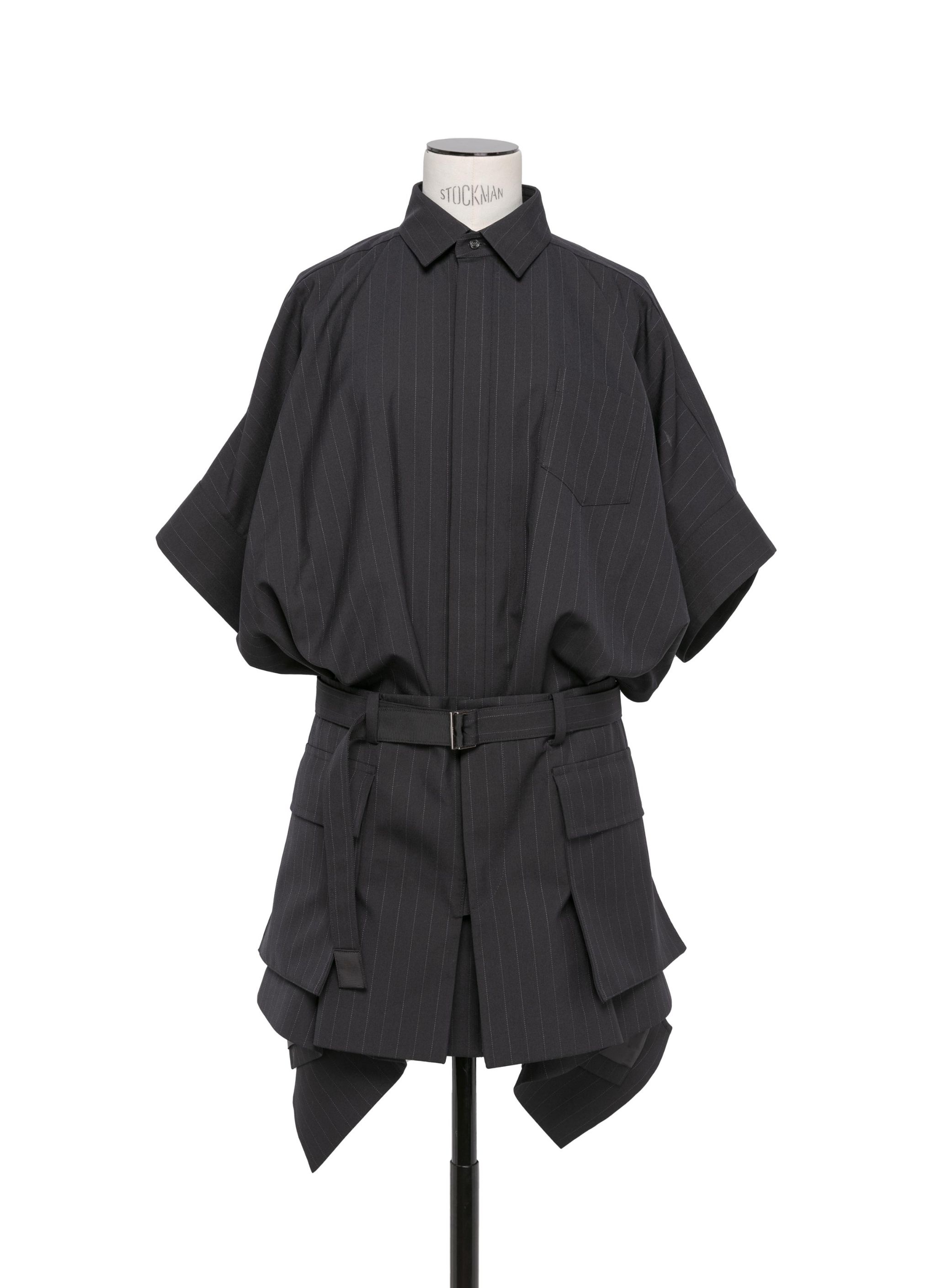 Chalk Stripe Dress - 1