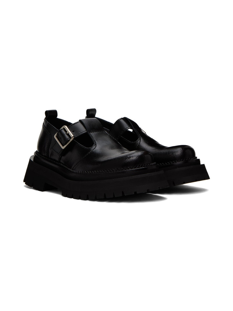 Black Round Toe Loafers 4