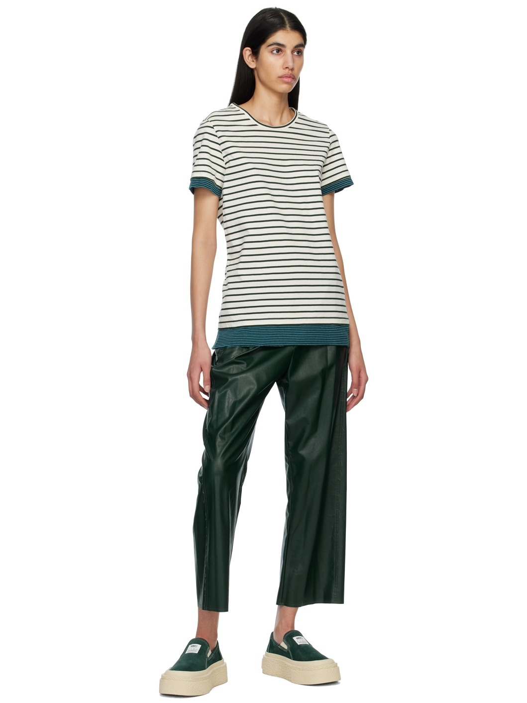 Off-White Spliced T-Shirt - 4