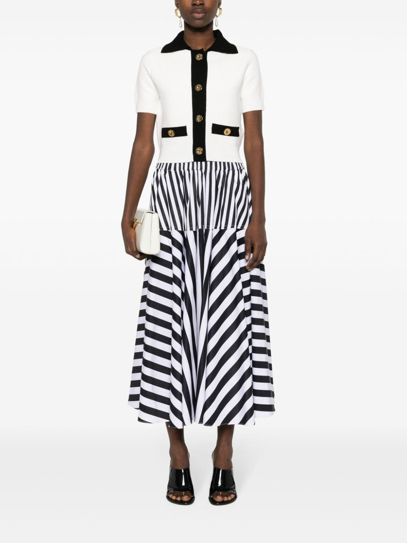 PATOU 3D-knit cropped cardigan outlook