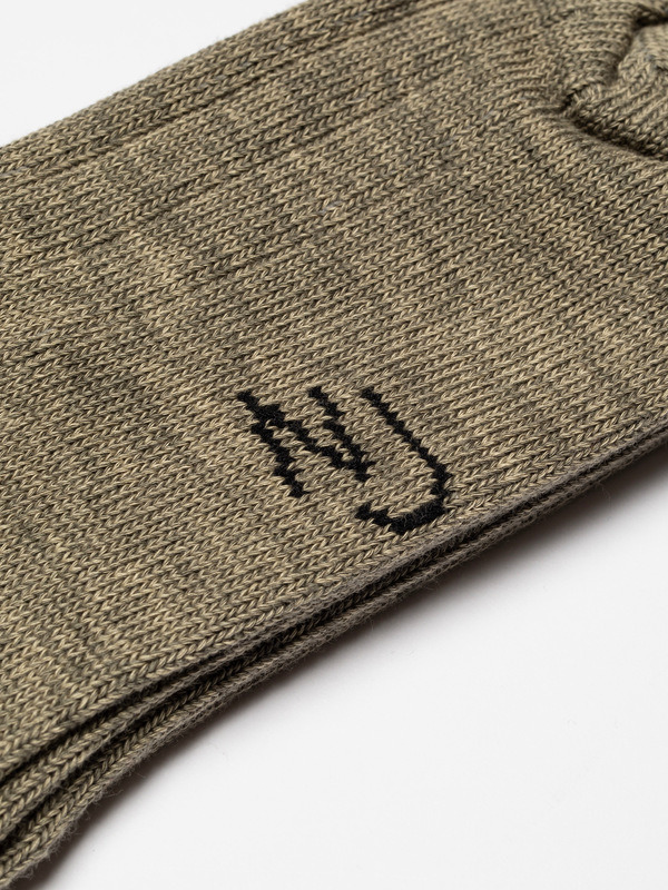 Men Broad Ribbed Socks Desert - 2
