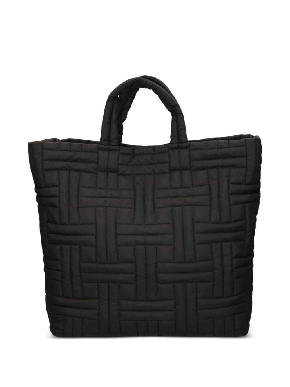 logo-plaque tote bag - 2
