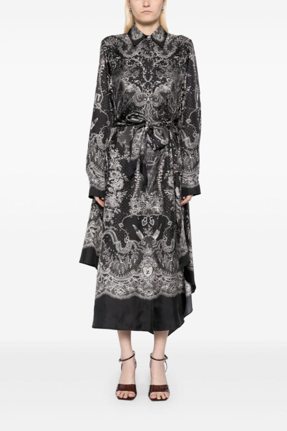Crush Shirt Midi Dress - 2