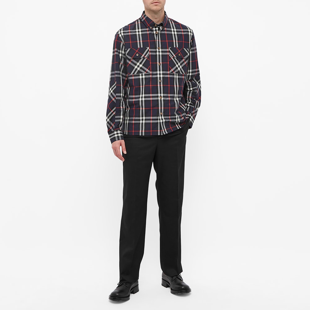 Burberry Button Down Coulsdon Check Shirt - 6