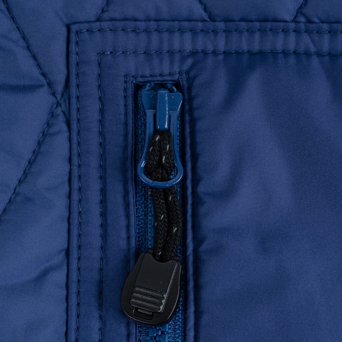 IHJ-100-BLU Quilted Light Parka - Blue - 10