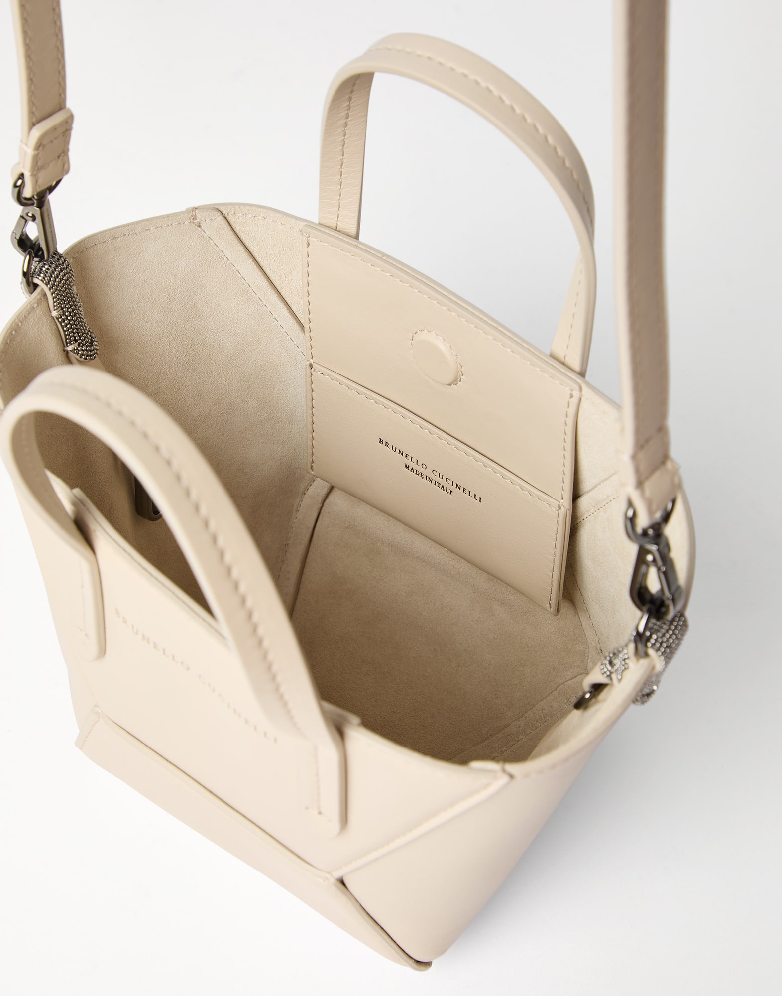 BC Duo mini bag in calfskin with monili - 5