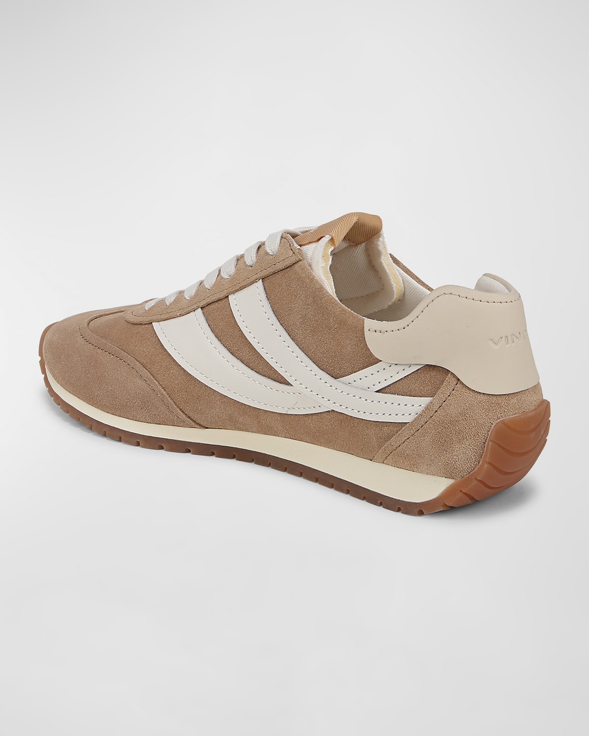 Oasis Mixed Leather Retro Sneakers - 3