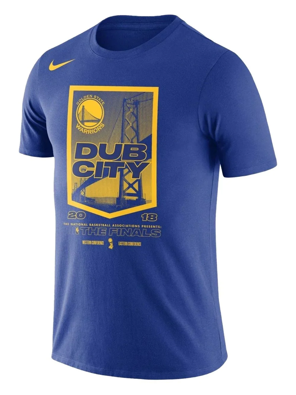 NBA Gs Warriors 2018 NBA Finals Bound City Dna T-shirt - 1