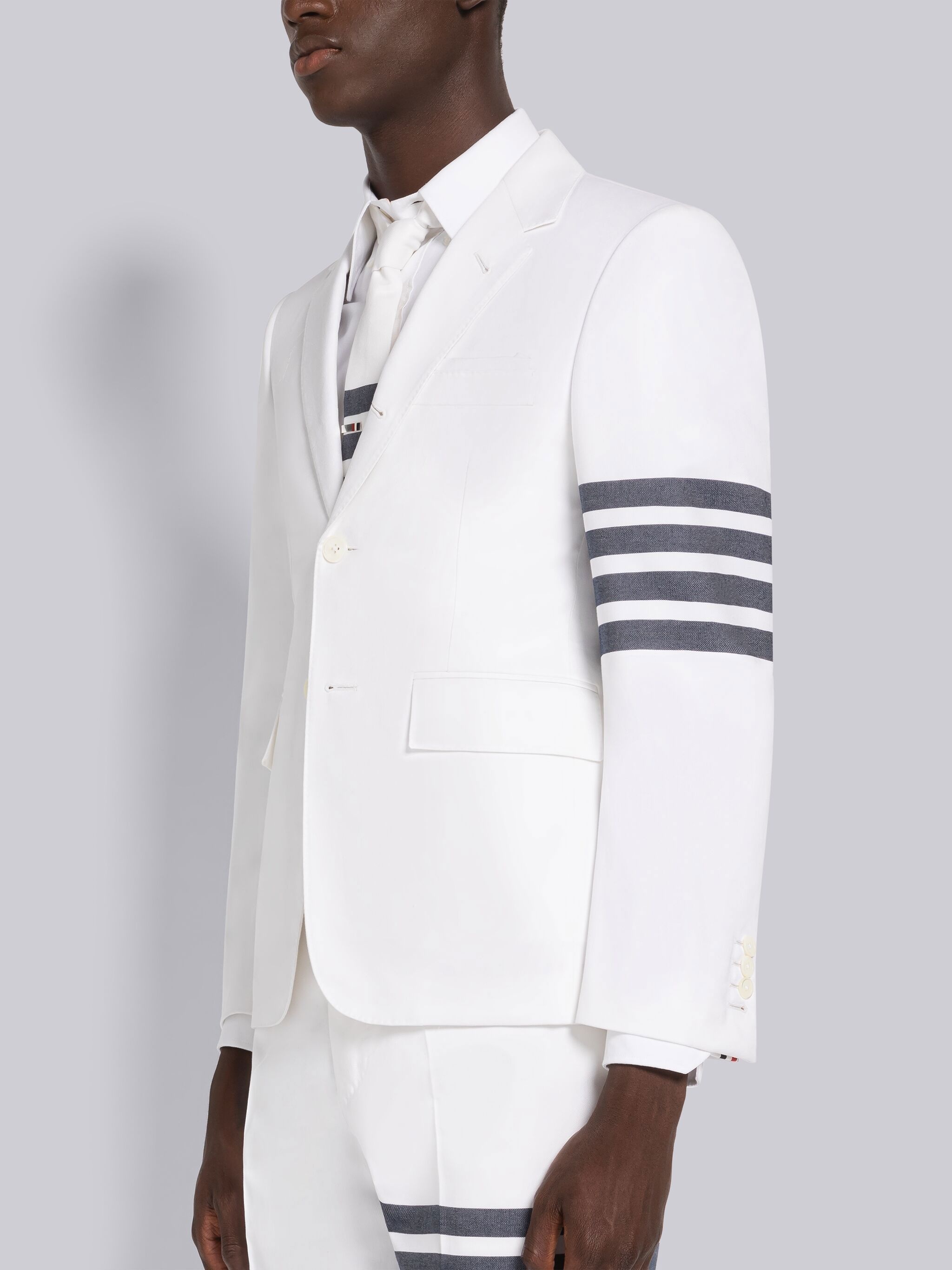 COTTON SUITING 4-BAR CLASSIC SPORT COAT - 2