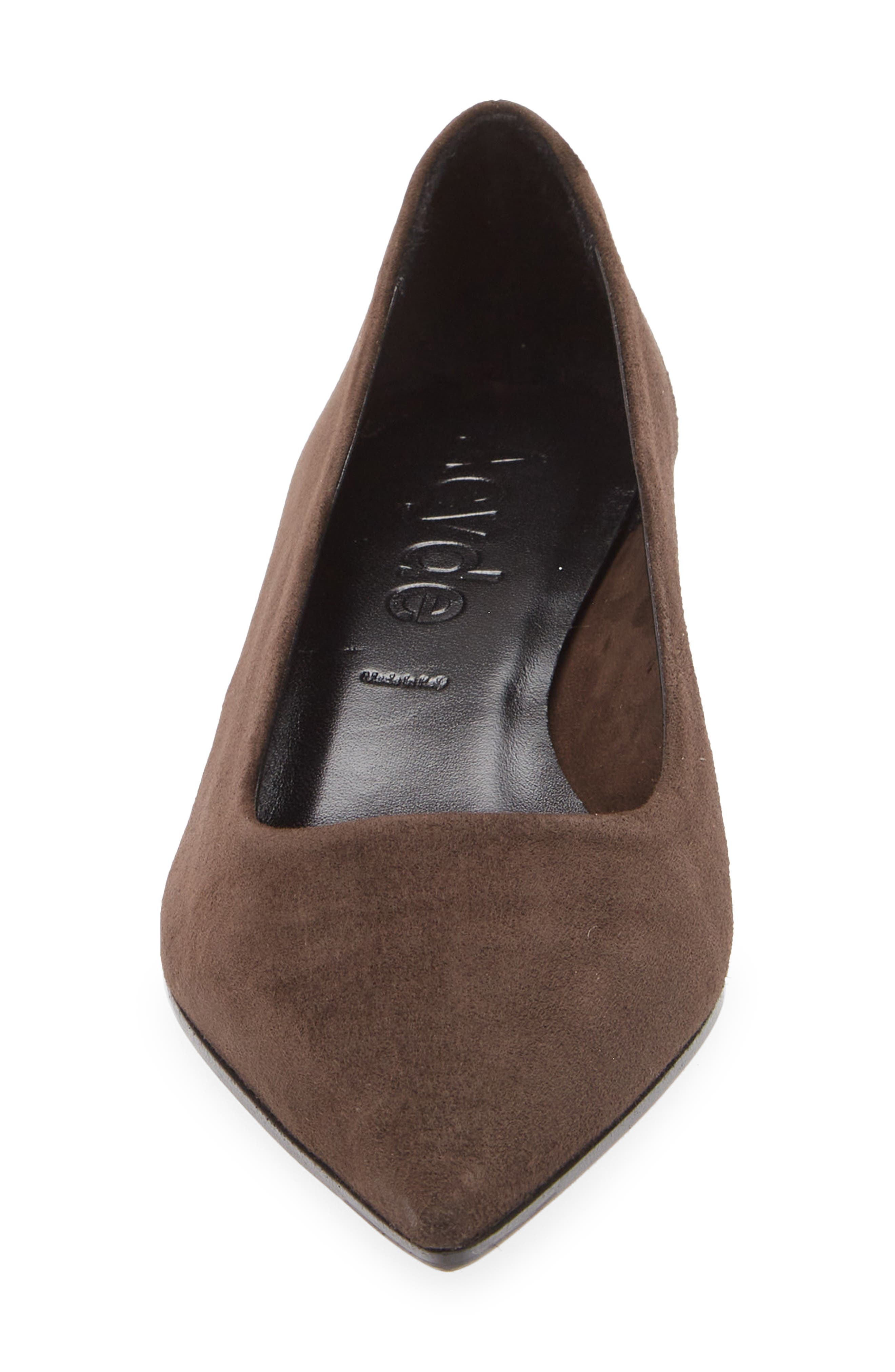 aeyde Judi Pointed Toe Pump in Moka at Nordstrom - 4