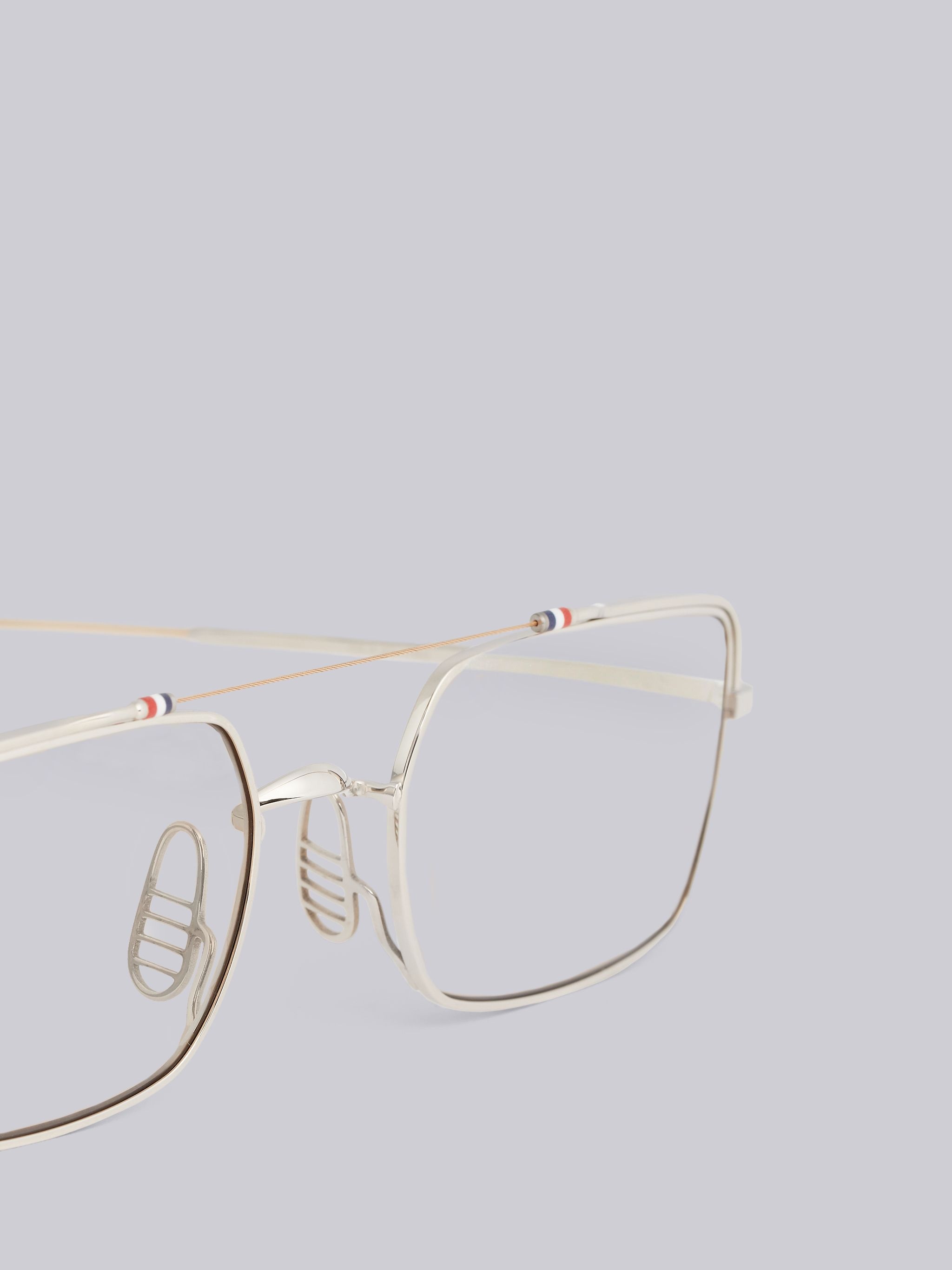 TB909 - Gold Square Glasses - 2