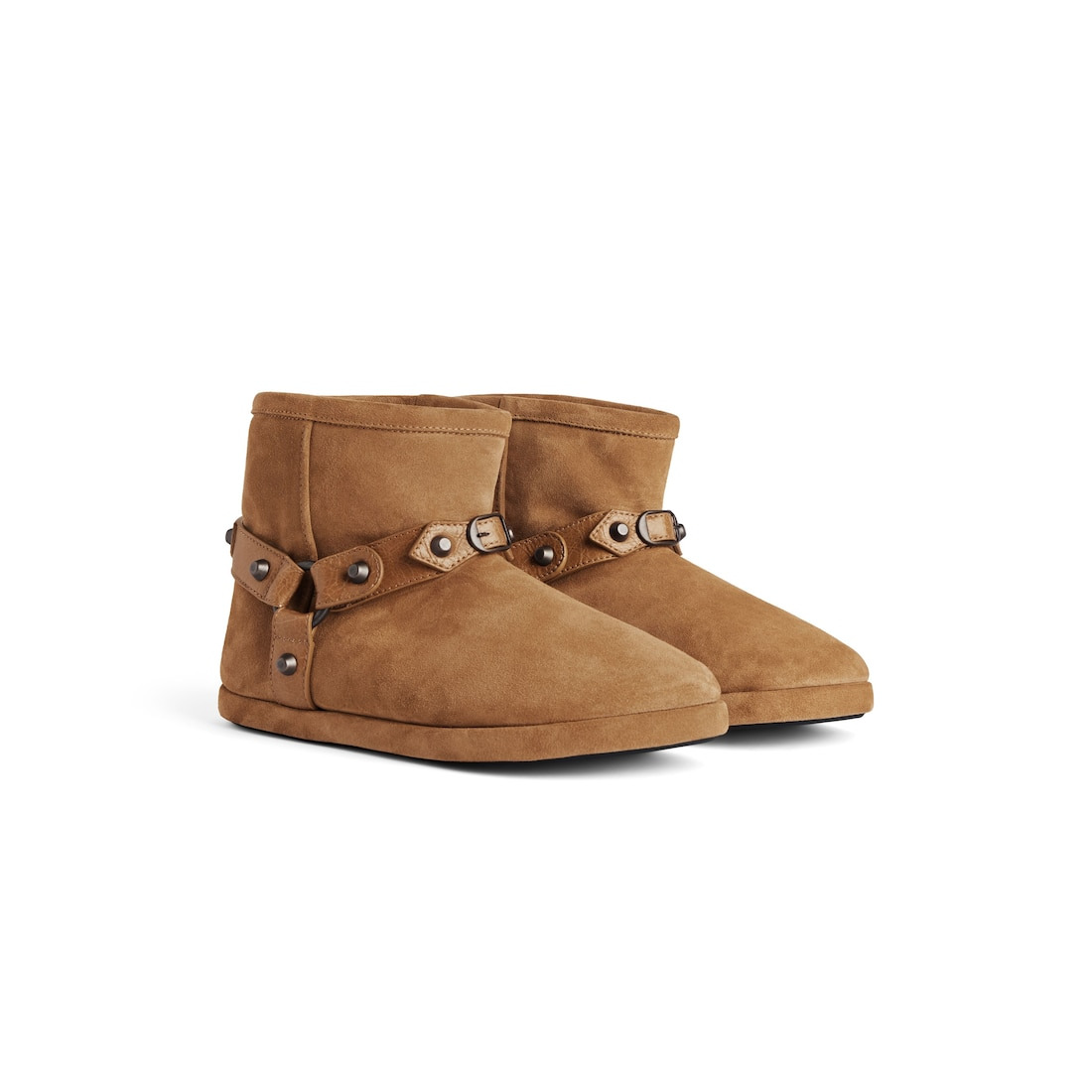 Women's Alaska Soft Bootie in Camel - 2