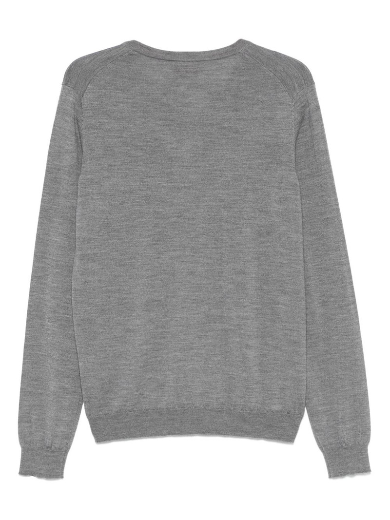 HUGO virgin-wool sweater outlook